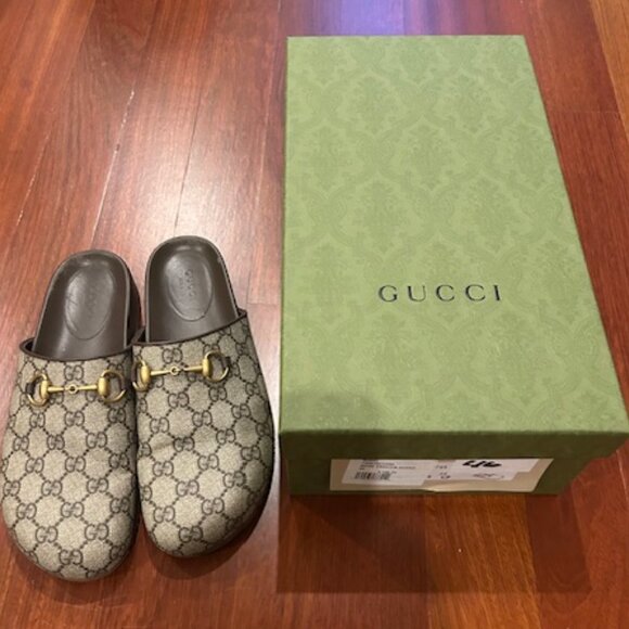 GUCCI Women's Horsebit Mules - Picture 1 of 7